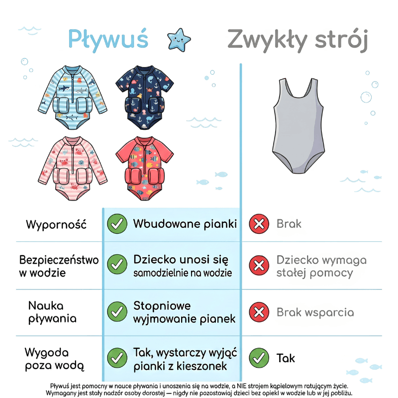 dlaczego właśnie pływuś?