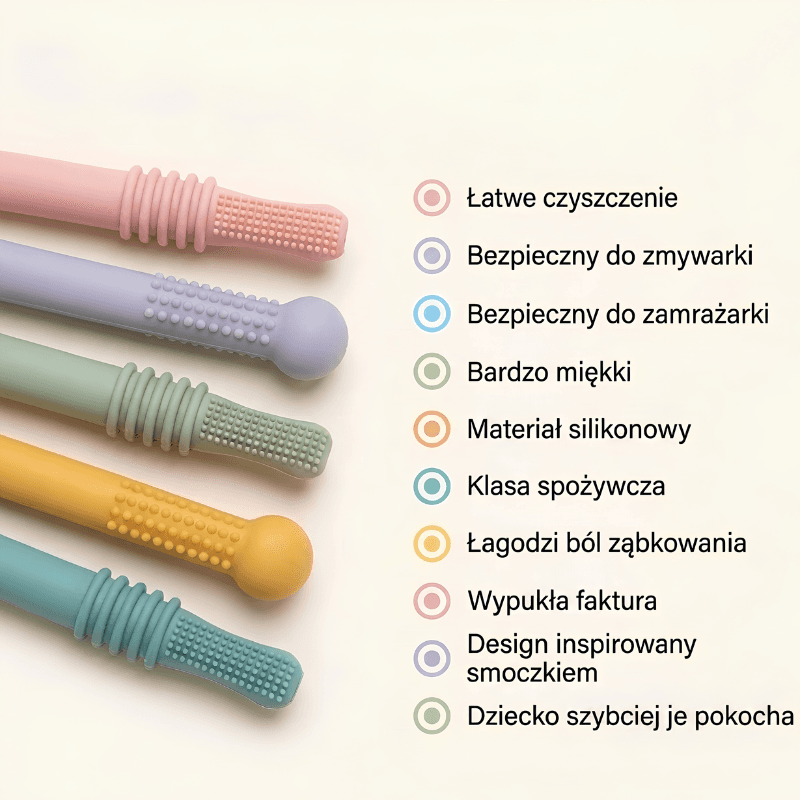 Zestaw 4 Gryzusiów Dla Przyjemnego Ząbkowania